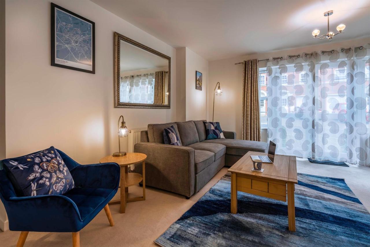 The Augustine - Modern Two Bed Ground Floor Apartment With Parking Cantorbéry Extérieur photo